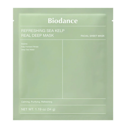 Biodance Refreshing Sea Kelp Real Deep Mask 34g