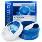 Farmstay Collagen Water Full Hydrogel Eye Patch 60 τεμάχια - Image 3
