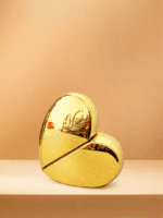 Gold Heart Perfume Bottle