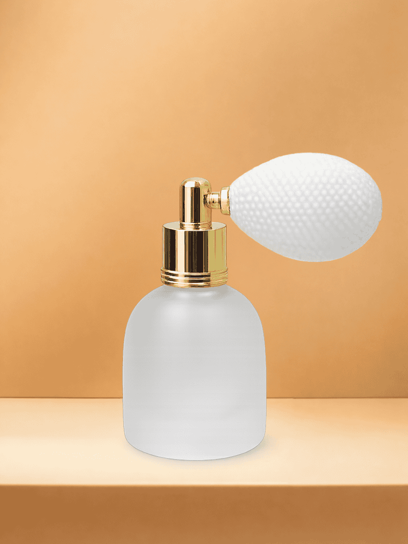 white-pouar White Mini Luxe Perfume Bottle - Image 1