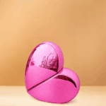 Pink Heart Perfume Bottle