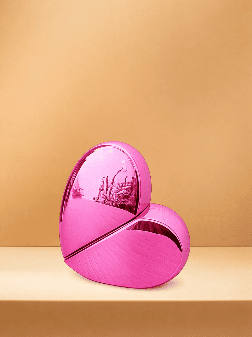 πινκ1 Pink Heart Perfume Bottle - Image 1
